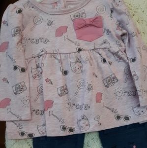 Baby girls brand new 3-6 months clothes